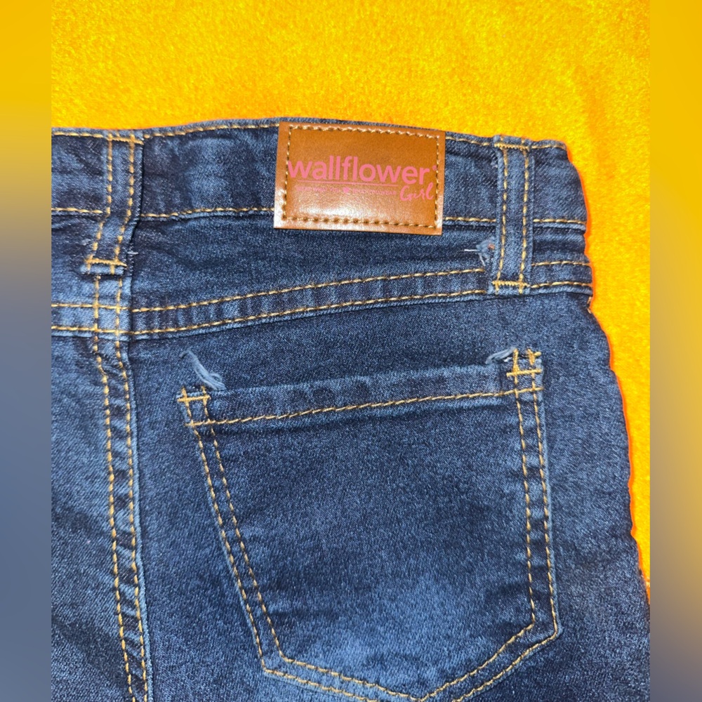 Wallflower Dark Blue Denim Jeans - Picture 7 of 8